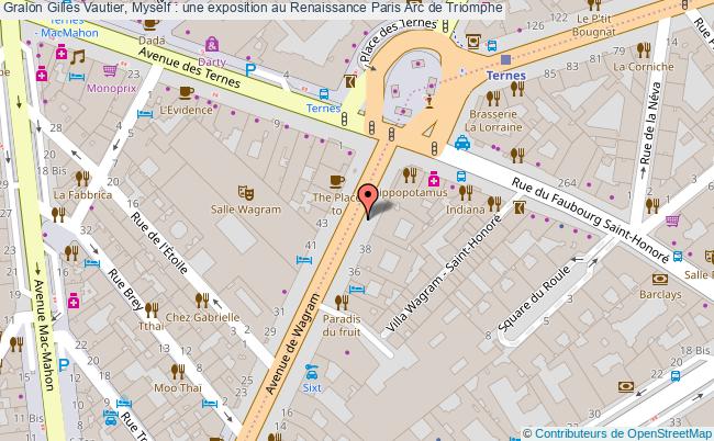 plan Gilles Vautier, Myself : Une Exposition Au Renaissance Paris Arc De Triomphe