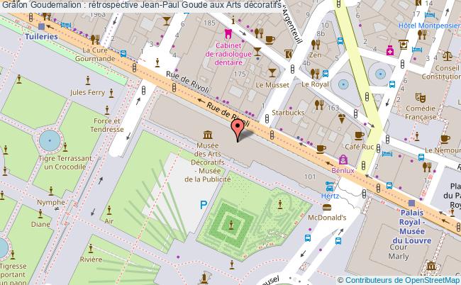 plan Goudemalion : Rétrospective Jean-paul Goude Aux Arts Décoratifs