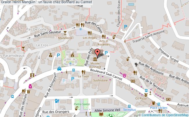 plan Henri Manguin : Un Fauve Chez Bonnard Au Cannet