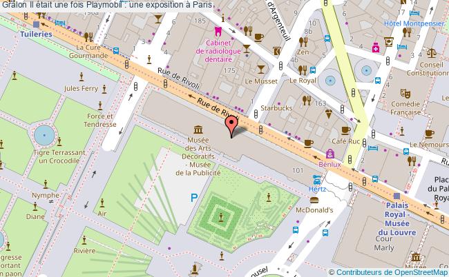 plan Il était Une Fois Playmobil : Une Exposition à Paris