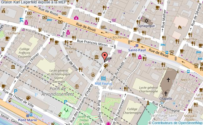 plan Karl Lagerfeld Expose à La Mep