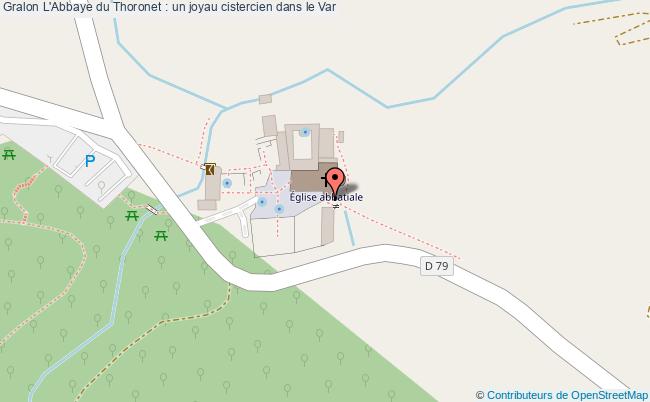 plan L'abbaye Du Thoronet : Un Joyau Cistercien Dans Le Var