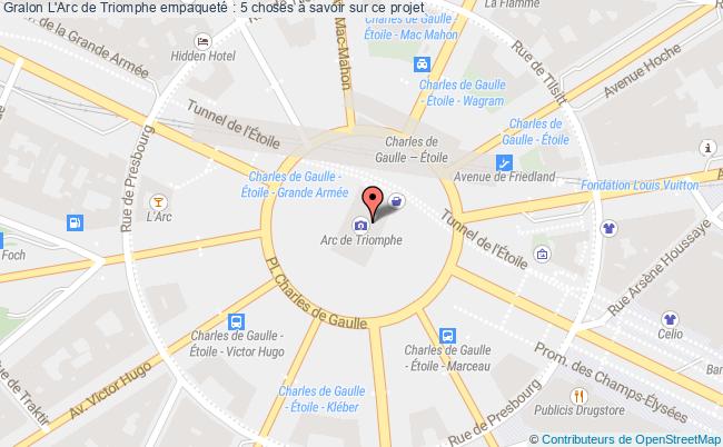 plan L'arc De Triomphe Empaqueté : 5 Choses à Savoir Sur Ce Projet