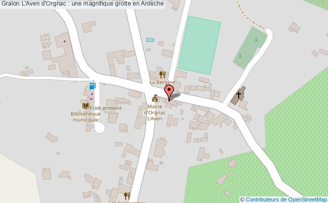 plan L'aven D'orgnac : Une Magnifique Grotte En Ardèche