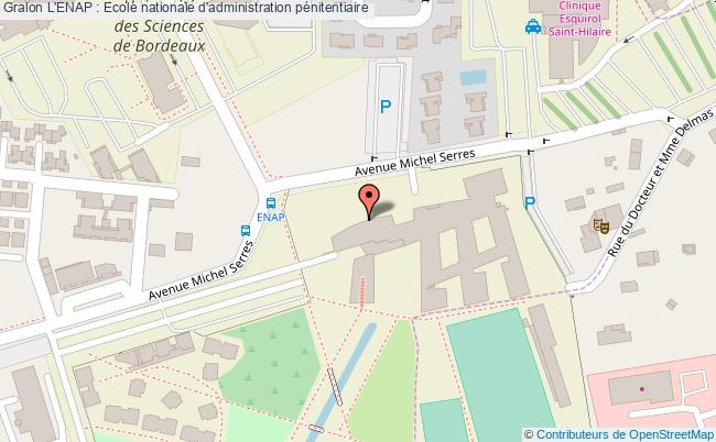 plan L'enap : Ecole Nationale D'administration Pénitentiaire 