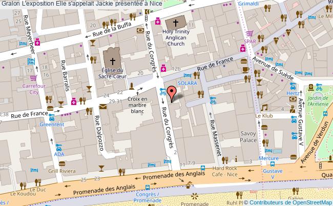 plan L'exposition Elle S'appelait Jackie Présentée à Nice