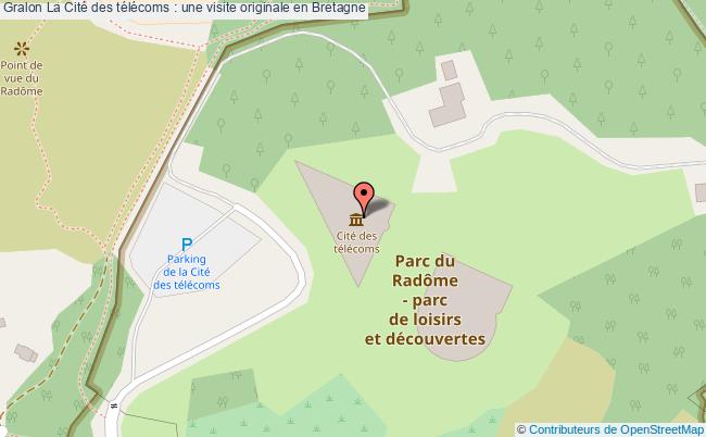 plan La Cité Des Télécoms : Une Visite Originale En Bretagne