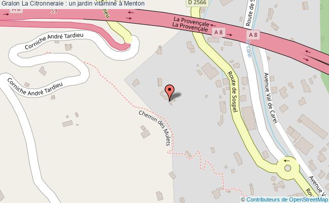 plan La Citronneraie : Un Jardin Vitaminé à Menton