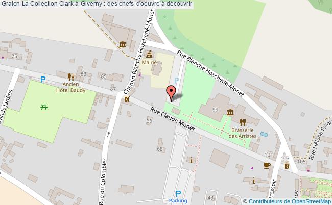 plan La Collection Clark à Giverny : Des Chefs-d'oeuvre à Découvrir