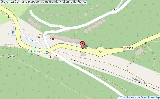 plan La Colmiane Propose La Plus Grande Tyrolienne De France