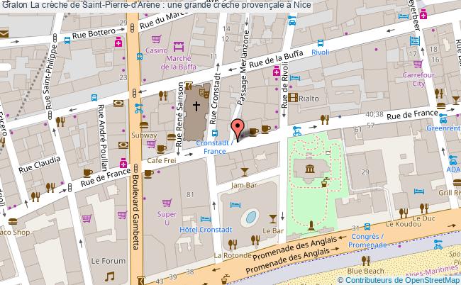 plan La Crèche De Saint-pierre-d'arène : Une Grande Crèche Provençale à Nice