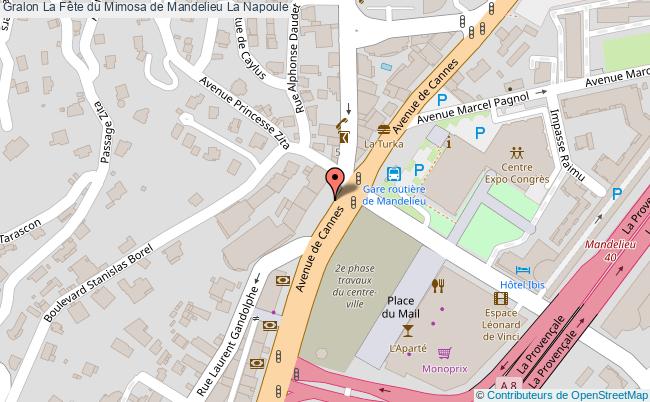 plan La Fête Du Mimosa De Mandelieu La Napoule : Le Programme 2026