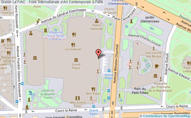 plan La Fiac : Foire Internationale D'art Contemporain à Paris