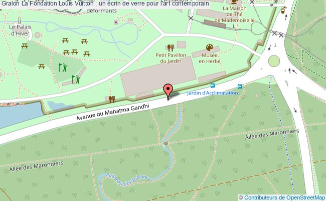 plan La Fondation Louis Vuitton : Un écrin De Verre Pour L'art Contemporain