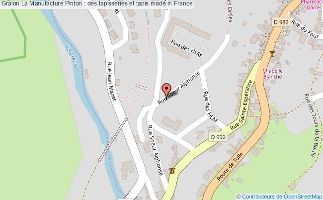 plan La Manufacture Pinton : Des Tapisseries Et Tapis Made In France