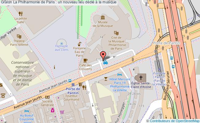 plan La Philharmonie De Paris : Un Nouveau Lieu Dédié à La Musique