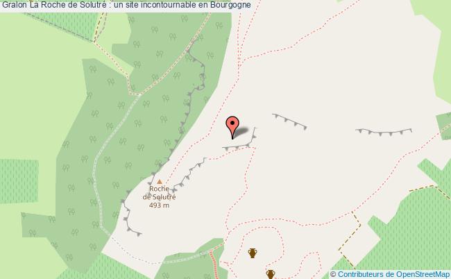 plan La Roche De Solutré : Un Site Incontournable En Bourgogne