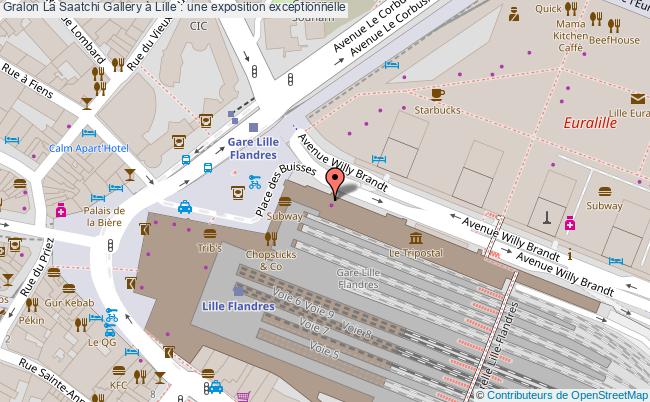 plan La Saatchi Gallery à Lille : Une Exposition Exceptionnelle