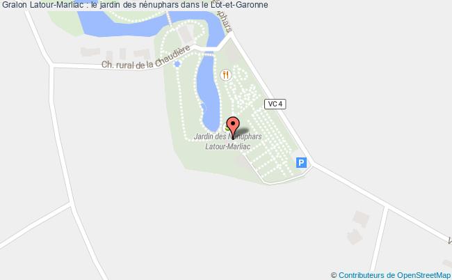 plan Latour-marliac : Le Jardin Des Nénuphars Dans Le Lot-et-garonne