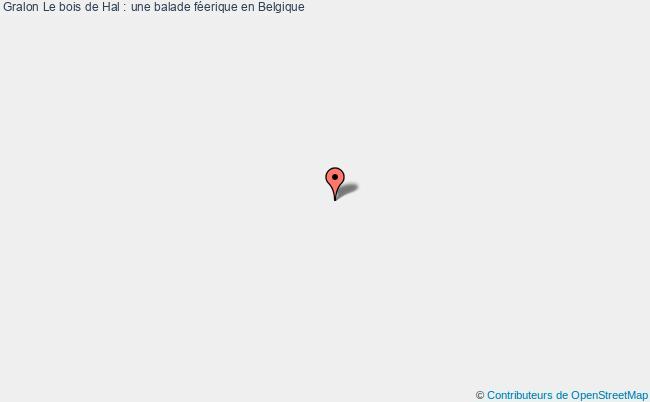 plan Le Bois De Hal : Une Balade Féerique En Belgique