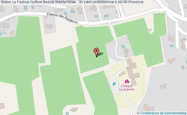 plan Le Festival Coiffure Beauté Méditerranée : Un Salon Professionnel à Aix-en-provence