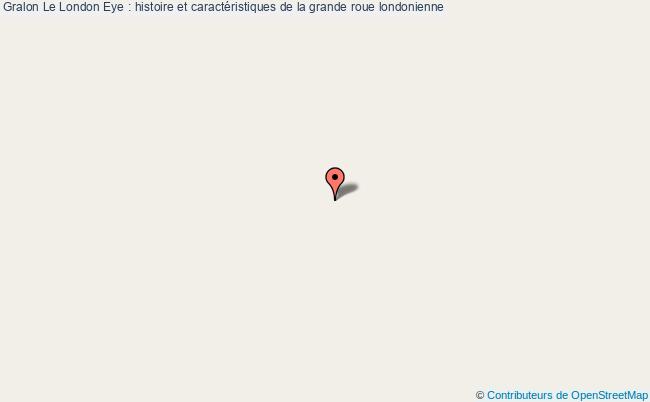 plan Le London Eye : Histoire Et Caractéristiques De La Grande Roue Londonienne