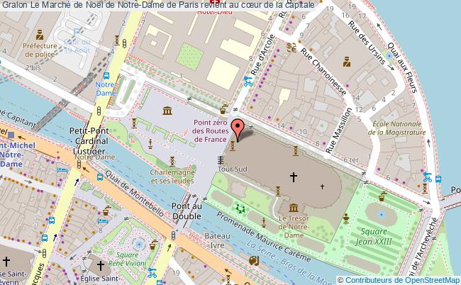 plan Le Marché De Noël De Notre-dame De Paris Revient Au Cœur De La Capitale