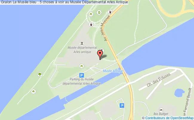plan Le Musée Bleu : 5 choses à Voir Au Musée Départemental Arles Antique