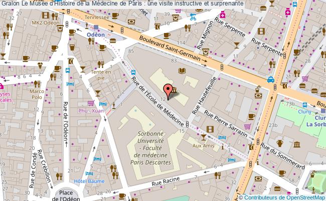 plan Le Musée D'histoire De La Médecine De Paris : Une Visite Instructive Et Surprenante