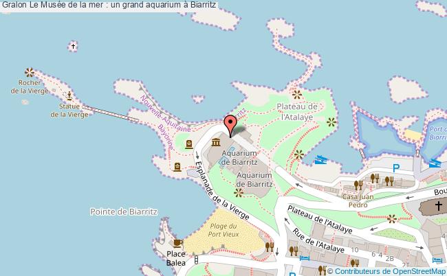 plan Le Musée De La Mer : Un Grand Aquarium à Biarritz