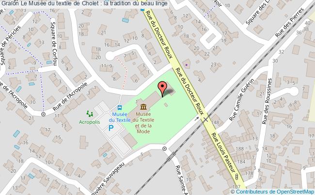 plan Le Musée Du Textile De Cholet : La Tradition Du Beau Linge