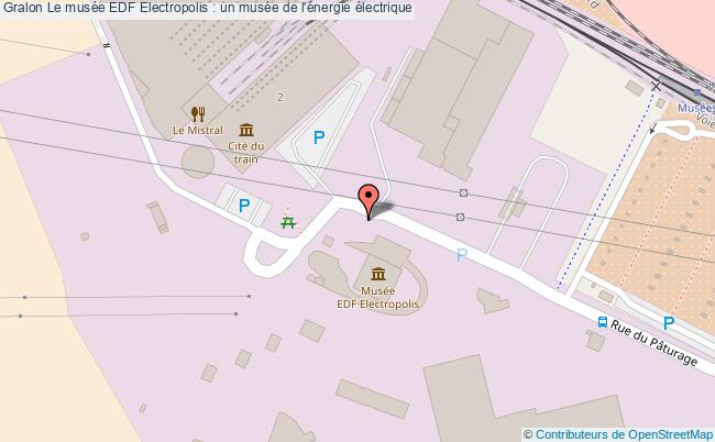 plan Le Musée Edf Electropolis : Un Musée De L'énergie électrique
