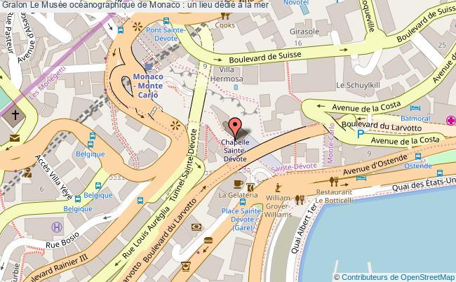 plan Le Musée Océanographique De Monaco : Un Lieu Dédié à La Mer