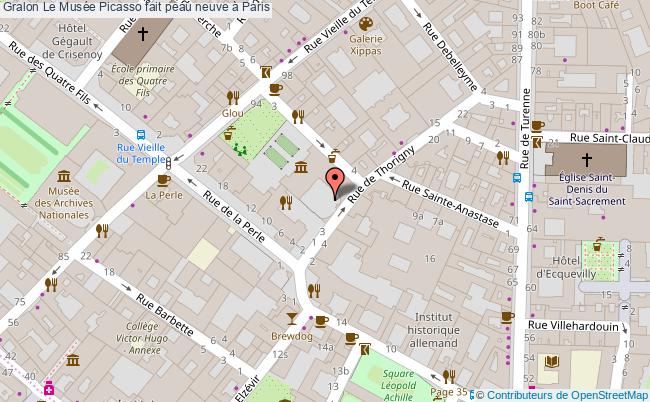 plan Le Musée Picasso Fait Peau Neuve à Paris