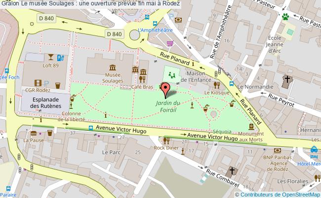 plan Le Musée Soulages : Une Ouverture Prévue Fin Mai à Rodez