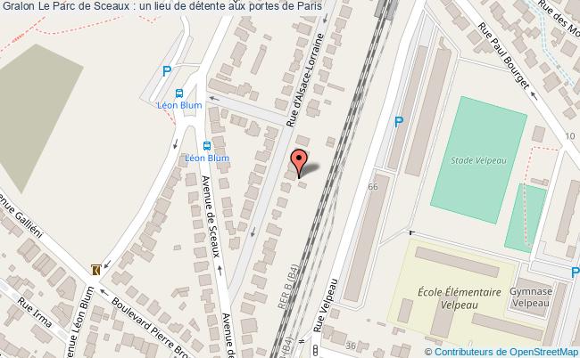 plan Le Parc De Sceaux : Un Lieu De Détente Aux Portes De Paris