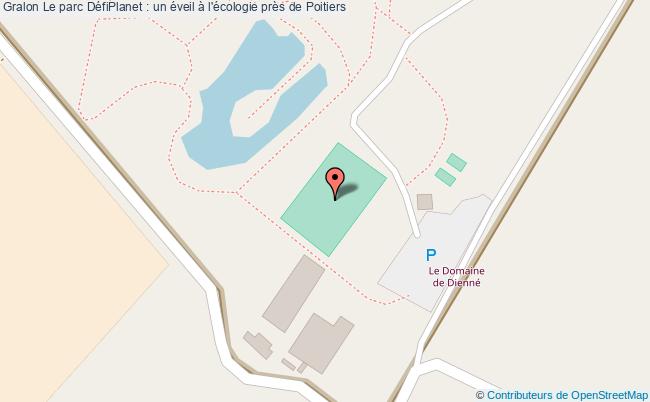plan Le Parc Défiplanet : Un éveil à L'écologie Près De Poitiers