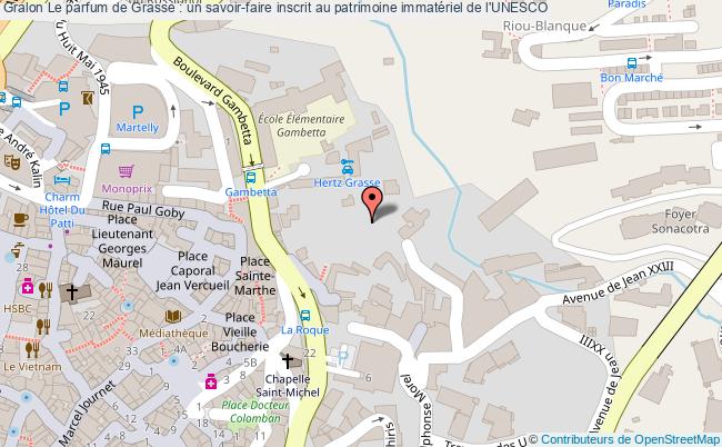 plan Le Parfum De Grasse : Un Savoir-faire Inscrit Au Patrimoine Immatériel De L'unesco