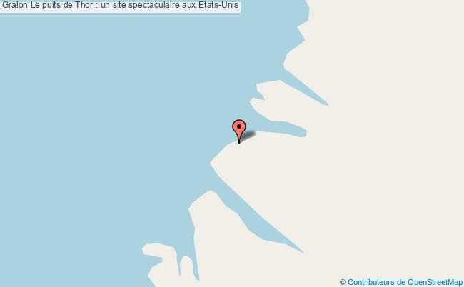 plan Le Puits De Thor : Un Site Spectaculaire Aux Etats-unis