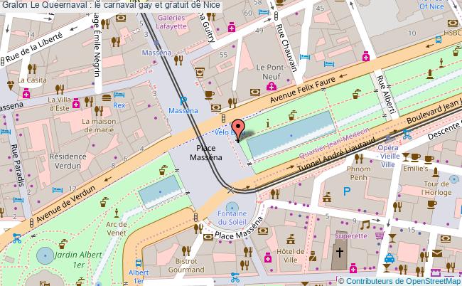 plan Le Queernaval : Le Carnaval Gay Et Gratuit De Nice