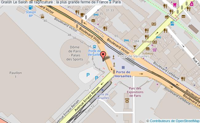 plan Le Salon De L'agriculture : La Plus Grande Ferme De France à Paris