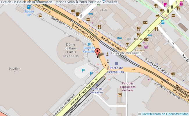 plan Le Salon De La Rénovation : Rendez-vous à Paris Porte De Versailles