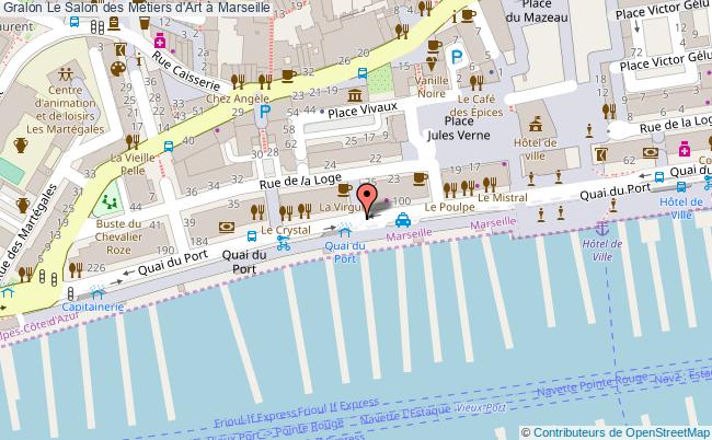 plan Le Salon Des Métiers D'art à Marseille