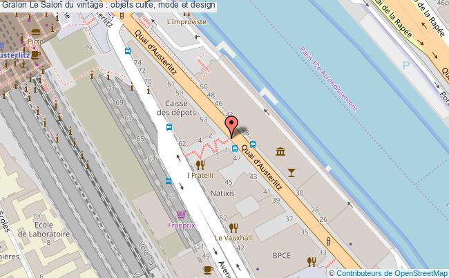 plan Le Salon Du Vintage : Objets Culte, Mode Et Design