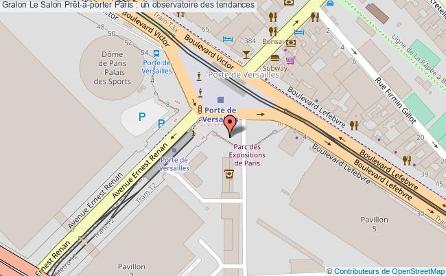 plan Le Salon Prêt-à-porter Paris : Un Observatoire Des Tendances