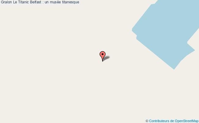 plan Le Titanic Belfast : Un Musée Titanesque