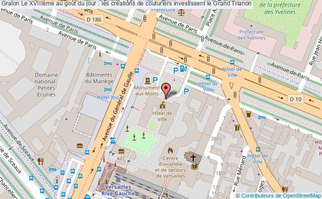 plan Le Xviiième Au Goût Du Jour : Les Créations De Couturiers Investissent Le Grand Trianon