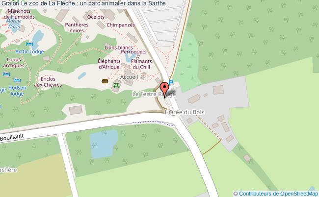 plan Le Zoo De La Flèche : Un Parc Animalier Dans La Sarthe