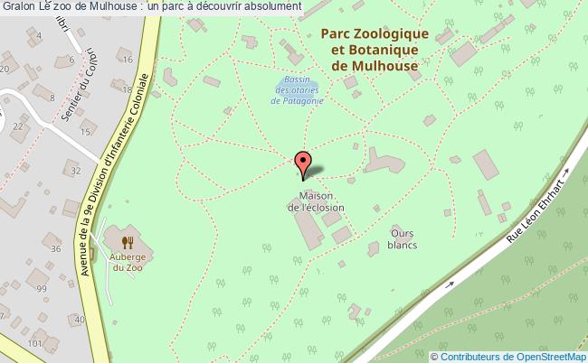 plan Le Zoo De Mulhouse : Un Parc à Découvrir Absolument