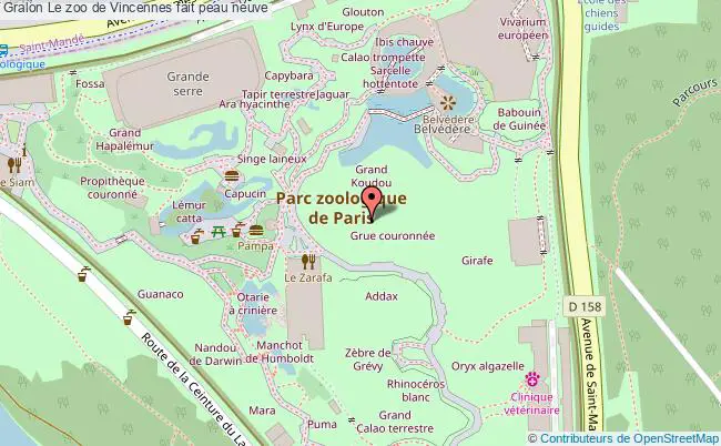 plan Le Zoo De Vincennes Fait Peau Neuve